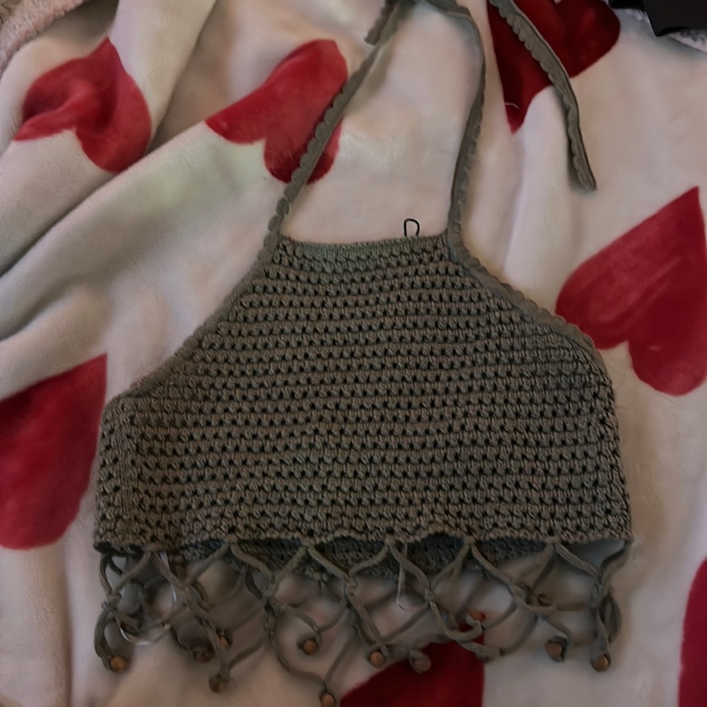 Cute ribbed beach coverup